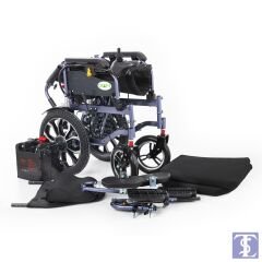 Comfort Plus Creative Cr-8012 Motorlu Sırt Yatar Ayak Kalkar Uzaktan Kumandalı Akülü Tekerlekli Sandalye