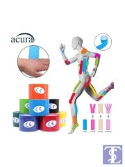 Acura AC-150 Yüz & Vücut Uyumlu Hipoalerjenik Kinezyo Bant 5m x 5cm