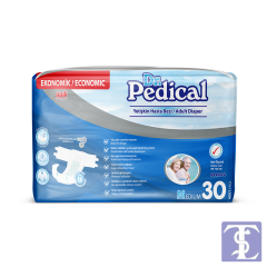 Dr.Pedical Bel Bantlı Yetişkin Hasta Bezi M 120'li (4x30'lu)