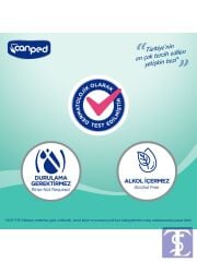 Canped Perine Bölgesi Temizleme Havlusu 50 Li x 3 Adet