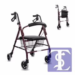 Medwelt TM- H -8026 Tekerlekli Rolatör - Yürüteç - Hasta Yürüteci