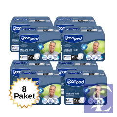 Canped Erkek Mesane Pedi Orta Boy M 12'Li x 8 96 Adet