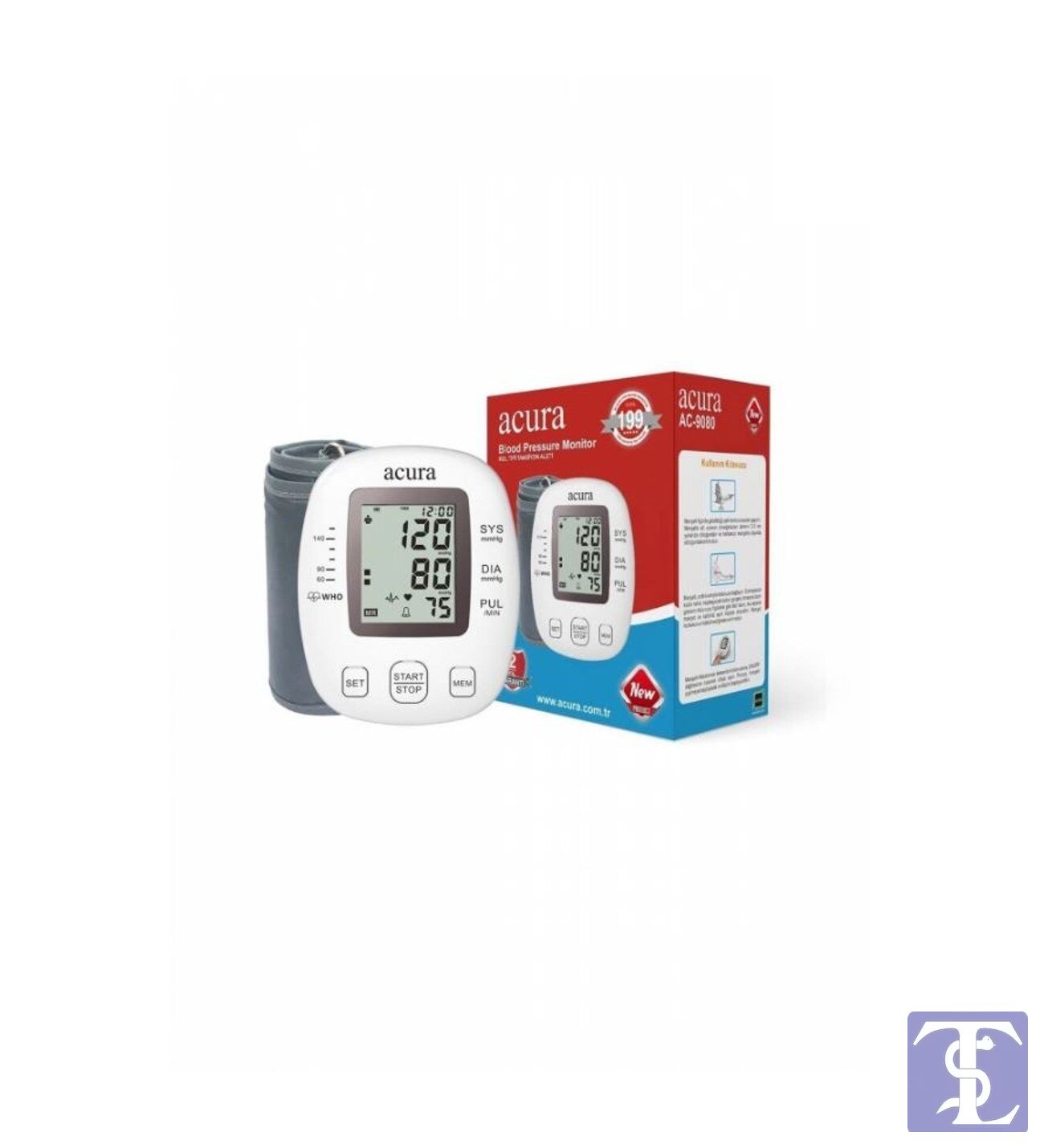 AC-9080 Koldan Dijital Tansiyon Aleti