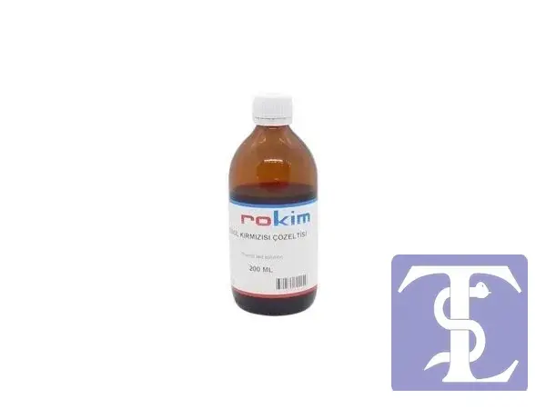 Fenol Kırmızısı Çözeltisi %0,1 200 ml