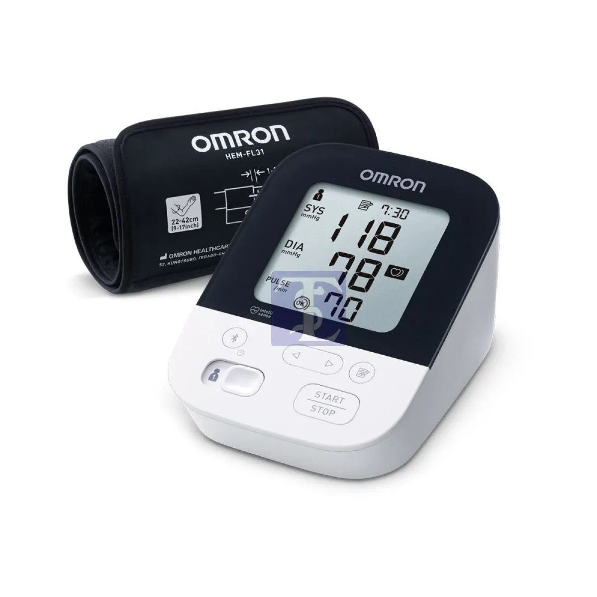 Omron M4 Intelli IT HEM-7155T-EBK Tam Otomatik Üst Koldan Ölçer Tansiyon Aleti