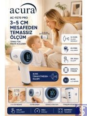 Acura AC-9270 PRO Titreşimli Profesyonel Temassız Alından Ateş Ölçer