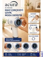 Acura AC-9270 PRO Titreşimli Profesyonel Temassız Alından Ateş Ölçer