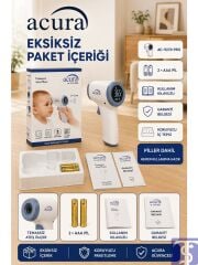 Acura AC-9270 PRO Titreşimli Profesyonel Temassız Alından Ateş Ölçer
