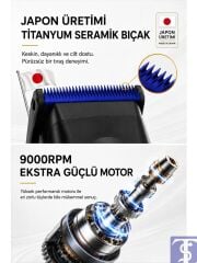 Acura Ac-88 Titanyum Seramik Bıçaklı Profesyonel Saç Tıraş Makinesi