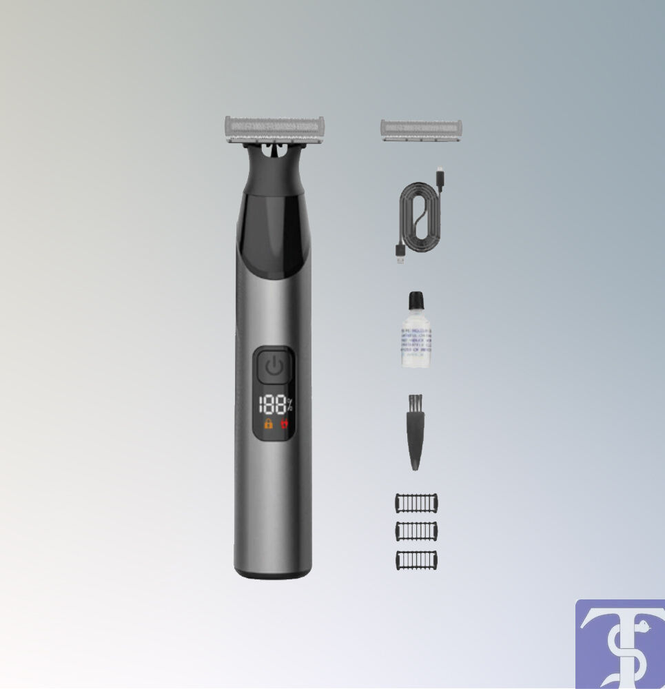 AC-79 LCD Ekranlı Su Geçirmez Tıraş Makinesi