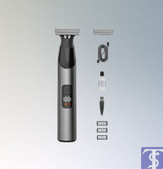 AC-79 LCD Ekranlı Su Geçirmez Tıraş Makinesi