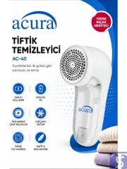 AC-40 6 Bıçaklı Şarjlı Tüy ve Tiftik Temizleyici