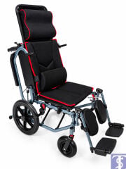 Comfort Plus T01 Baş Destekli Sırtı Yatar Özellikli Manuel Tekerlekli Sandalye
