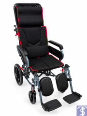 Comfort Plus T01 Baş Destekli Sırtı Yatar Özellikli Manuel Tekerlekli Sandalye