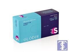 Glodis Nonsteril Lateks Pudrasız Muayene Eldiveni S