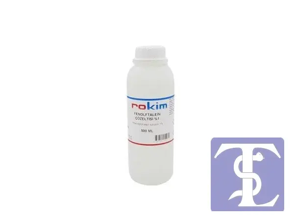 Fenolftalein Çözeltisi %1 500 ml