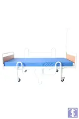 2 Motorlu Ekonomik Hasta Karyolası + 4 Parçalı Yatak