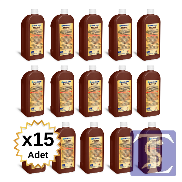 Dermosept Baticonol Antiseptic Çözelti 1000 ML 15 ADET