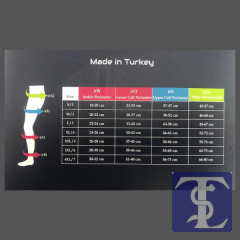 Lyon Diz Üstü Orta Basınçlı Varis Çorabı