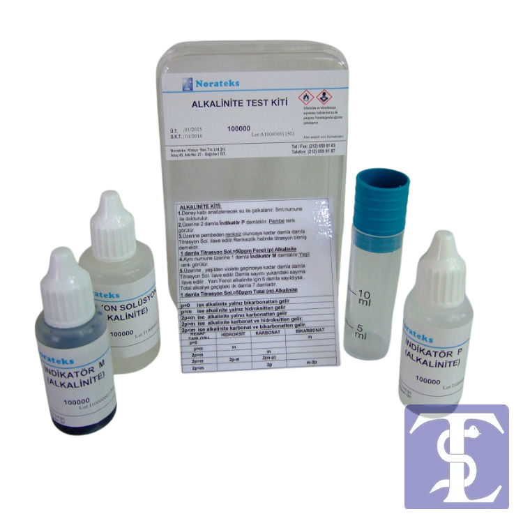 ALKALİNİTE Analiz Kiti ( 1damla=50ppm )