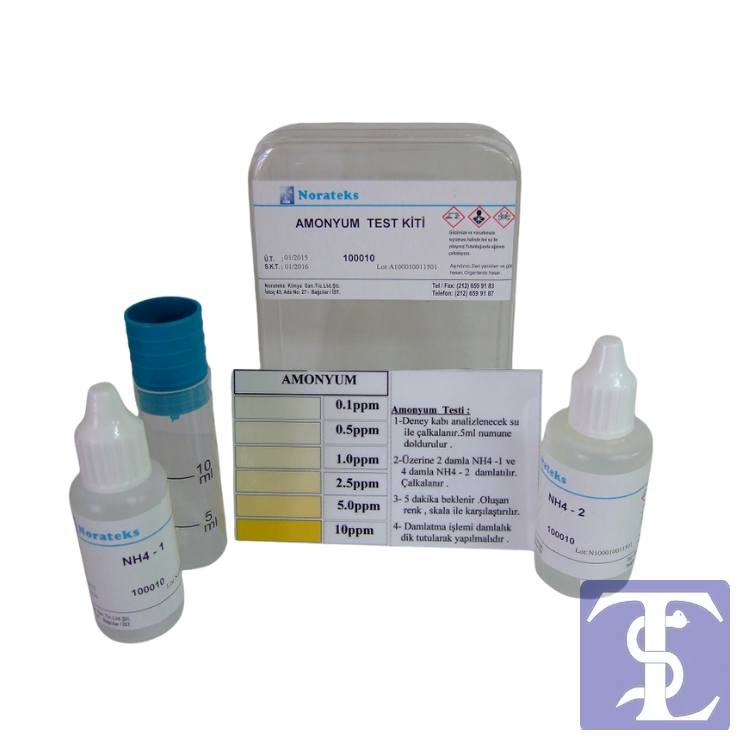 AMONYUM Analiz Kiti ( 0,1 – 0,5 – 1 – 2,5 – 5 – 10 )