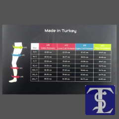Lyon Diz Altı Orta Basınçlı Varis Çorabı