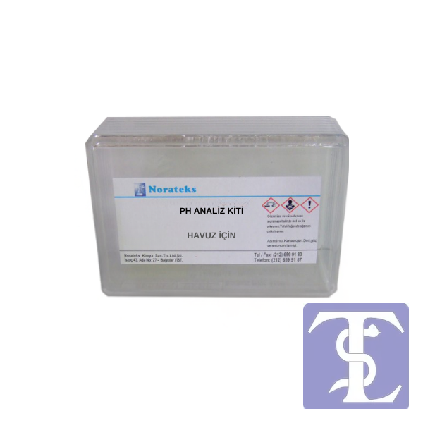 PH (HAVUZ İÇİN) Analiz Kiti (6,8–7–7,2–7,4–7,6–7,8–8,2)