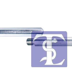 Stand Borusu - Galvanize Çelik - Uzunluk 600 Mm 1 adet / paket