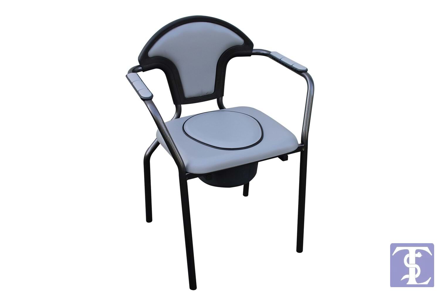 OPEN KLOZETLİ SANDALYE- GRİ