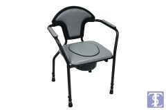 OPEN KLOZETLİ SANDALYE BOY AYARLI-GRİ