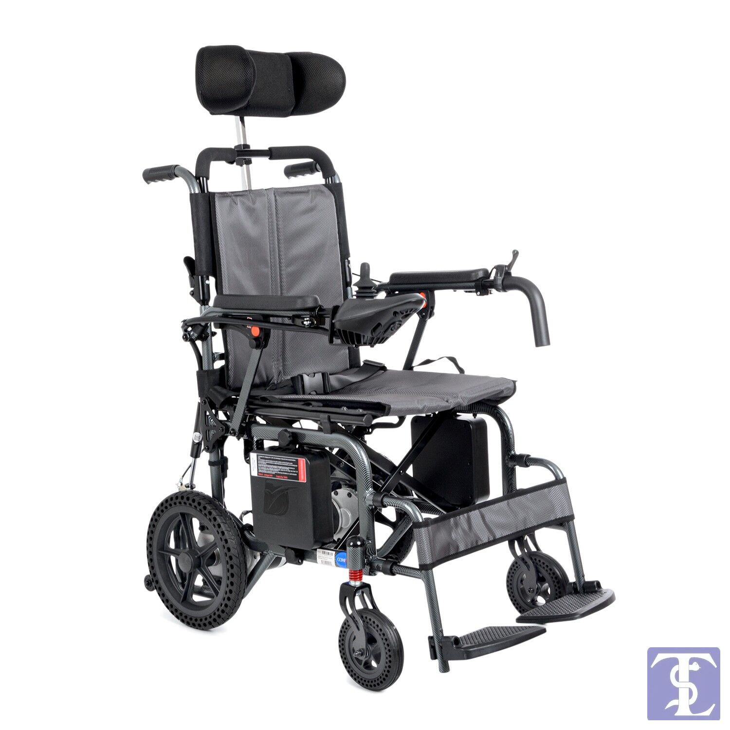 Comfort Plus Dy01102 Lityum Akülü Tekerlekli Sandalye Baş Destekli Sırt Yatar