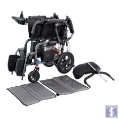 Comfort Plus Dy01102 Lityum Akülü Tekerlekli Sandalye Baş Destekli Sırt Yatar