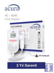 Acura AC-4040 Fetal Doppler Hamileler İçin Nabız Duyma Cihazı