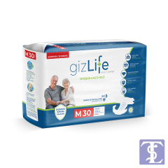 GizLife Bel Bantlı Yetişkin Hasta Bezi M 30'lu