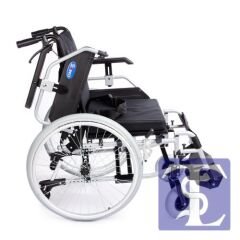 Comfort Plus New Strong Hafif Manuel Tekerlekli Sandalye Alüminyum 45 Cm