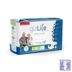 GizLife Bel Bantlı Yetişkin Hasta Bezi L 30'lu