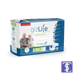 GizLife Bel Bantlı Yetişkin Hasta Bezi XL 30'lu
