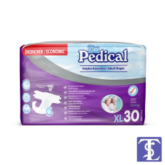Dr.Pedical Bel Bantlı Yetişkin Hasta Bezi XL 120'li (4x30'lu)