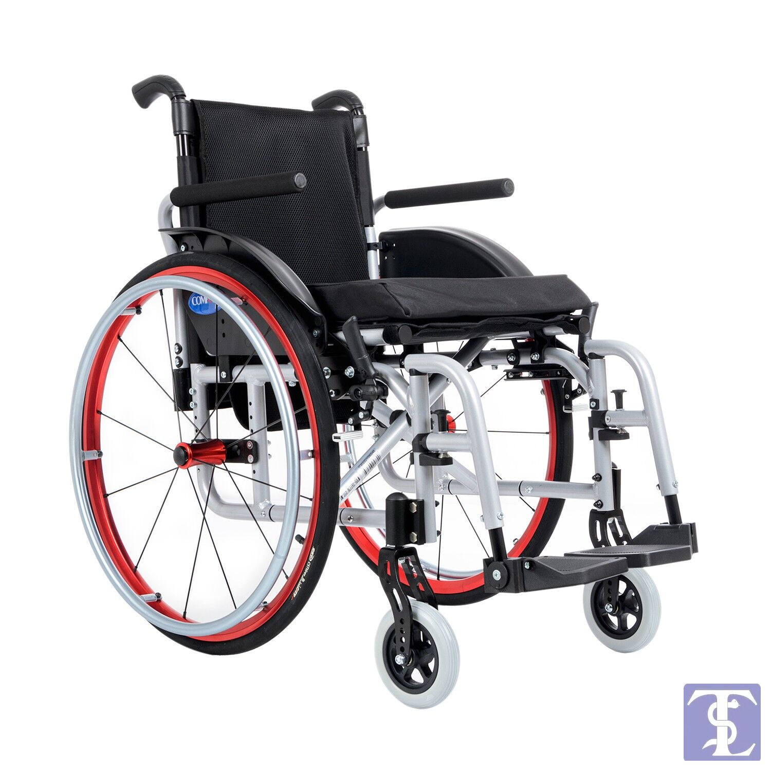 Comfort Plus Dm-315-38Cm Hafif Manuel Tekerlekli Sandalye (Yarı Aktif)