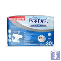 Dr.Pedical Bel Bantlı Yetişkin Hasta Bezi M 120'li (4x30'lu)