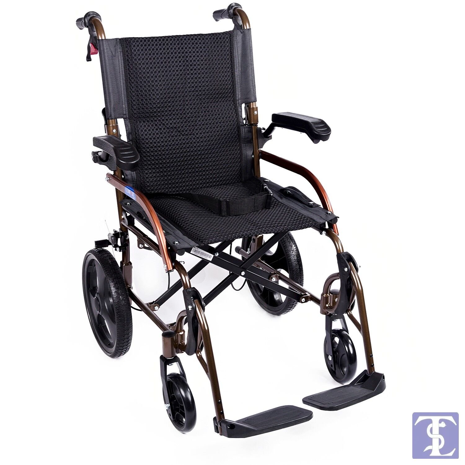Comfort Plus Gk863Labj-12 Jet Black Transfer Alüminyum Tekerlekli Sandalye