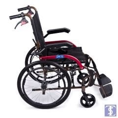 Comfort Plus Gk863Laj-20 Jet Black Transfer Alüminyum Tekerlekli Sandalye
