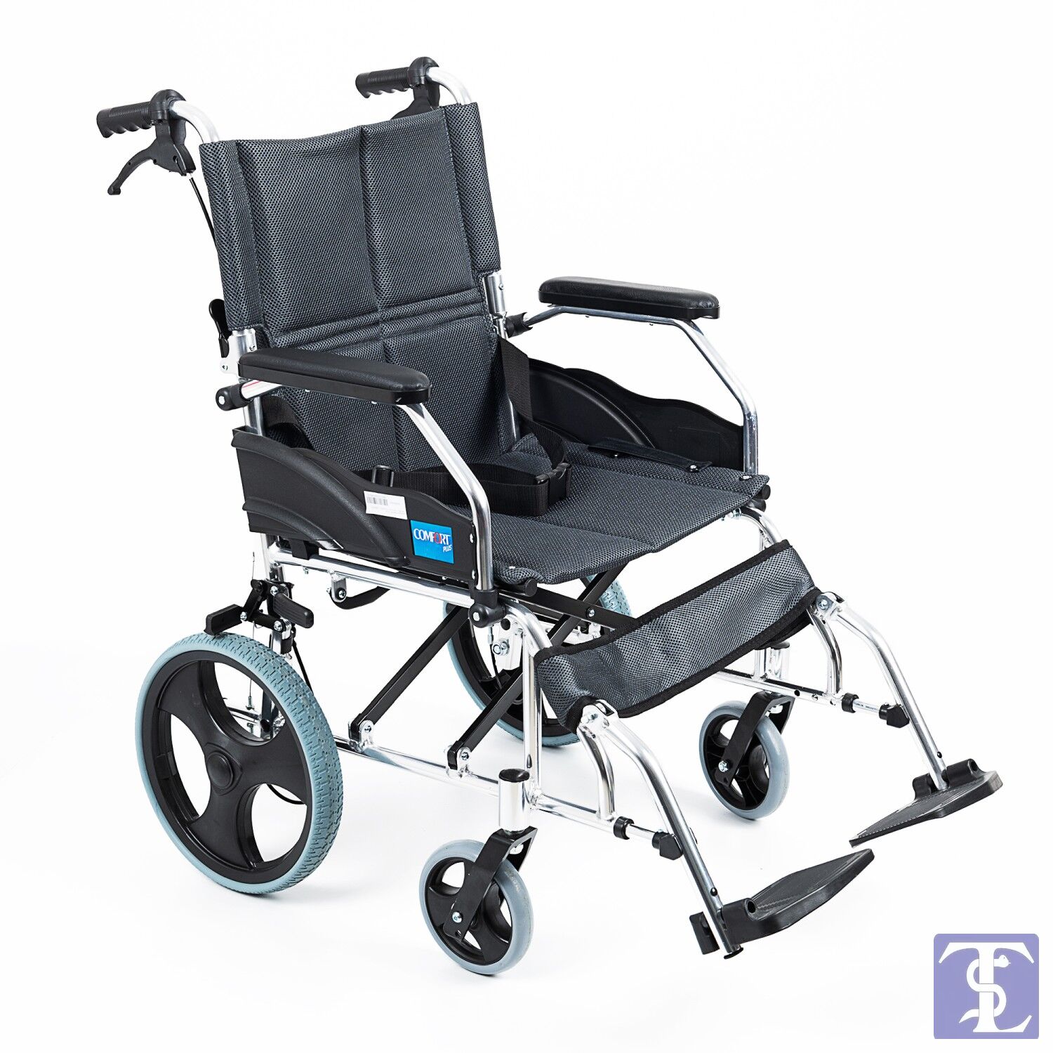 Comfort Plus Ky863Labj-A12  Füme  Transfer Alüminyum Tekerlekli Sandalye