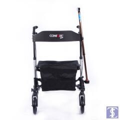 Comfort Plus Dm-9102 Alüminyum Lüks Rolatör Gümüş