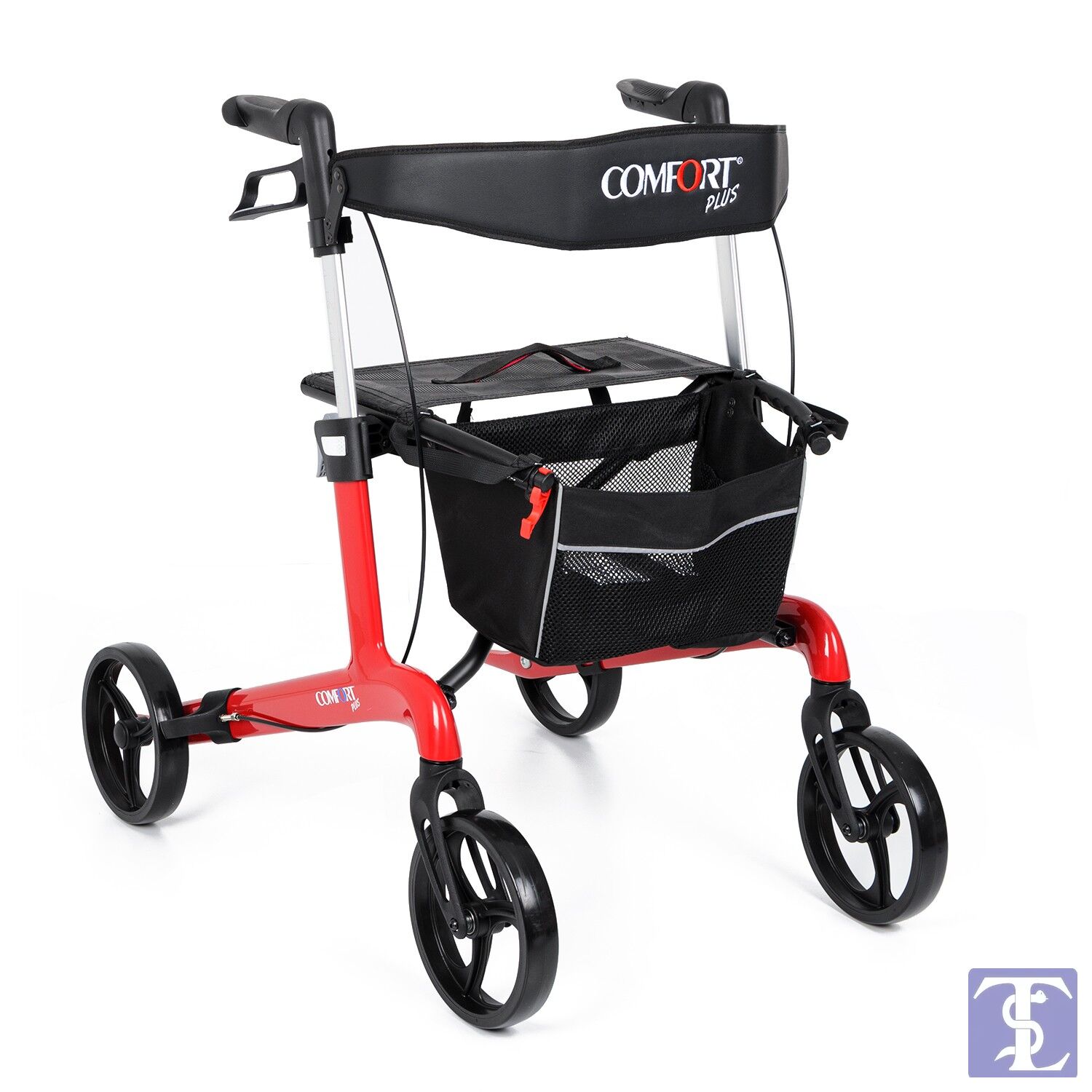 Comfort Plus Spırıt X4 Red Karbon Rolatör