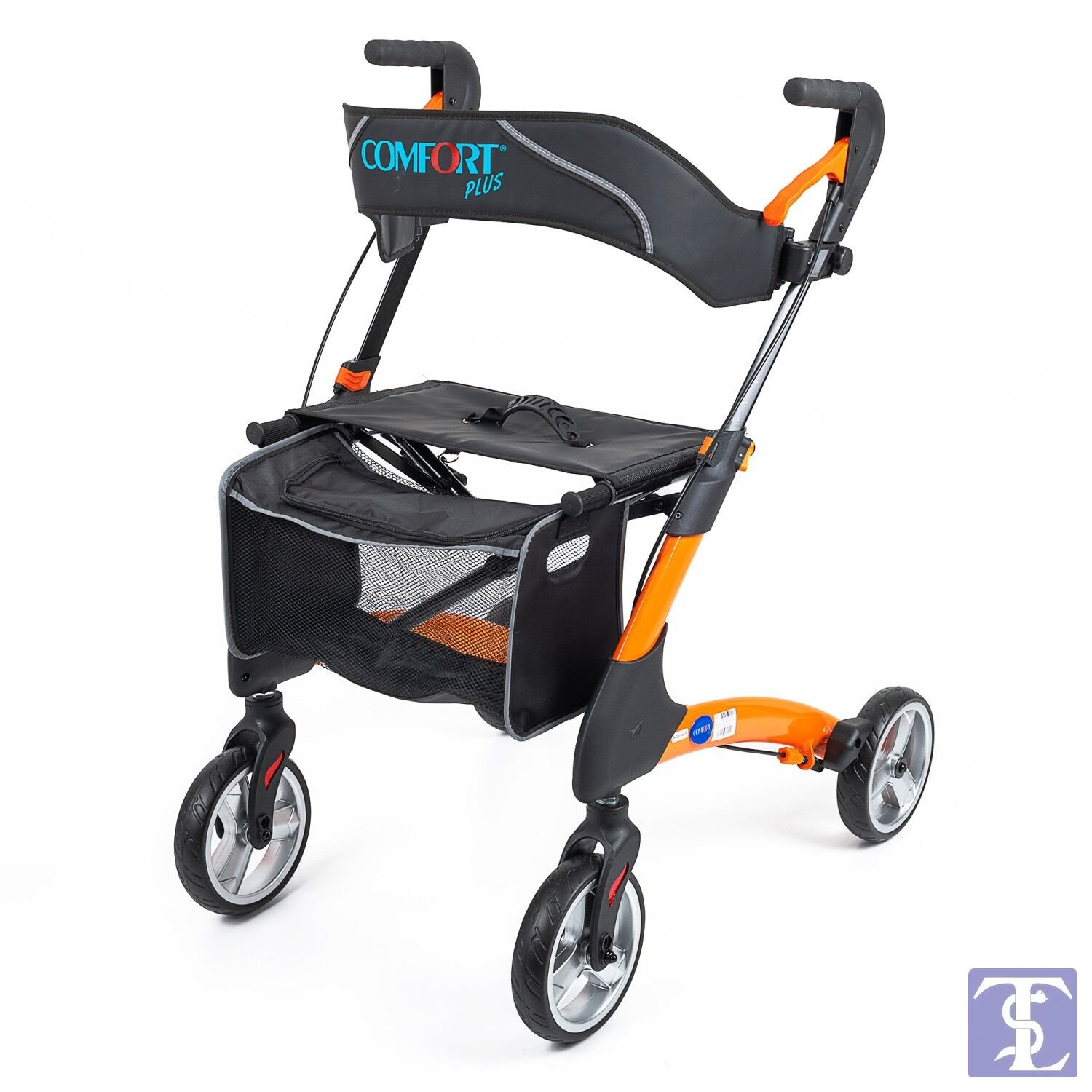 Comfort Plus Dy049147L-Turuncu Rolatör Hafif