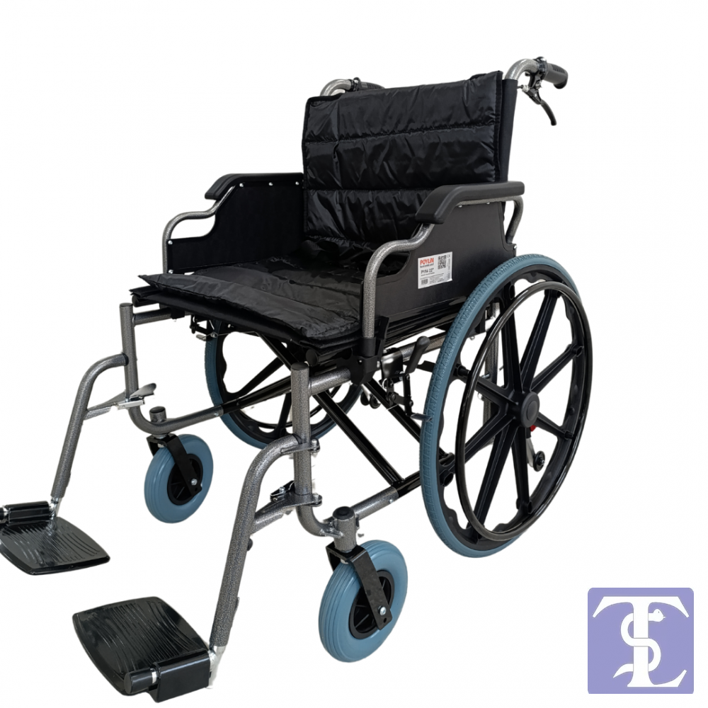 POYLİN P114 BÜYÜK BEDEN 55 CM TEKERLEKLİ SANDALYE