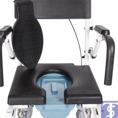 GOLFİ G541 Alüminyum Tilt Klozetli Banyo Sandalyesi