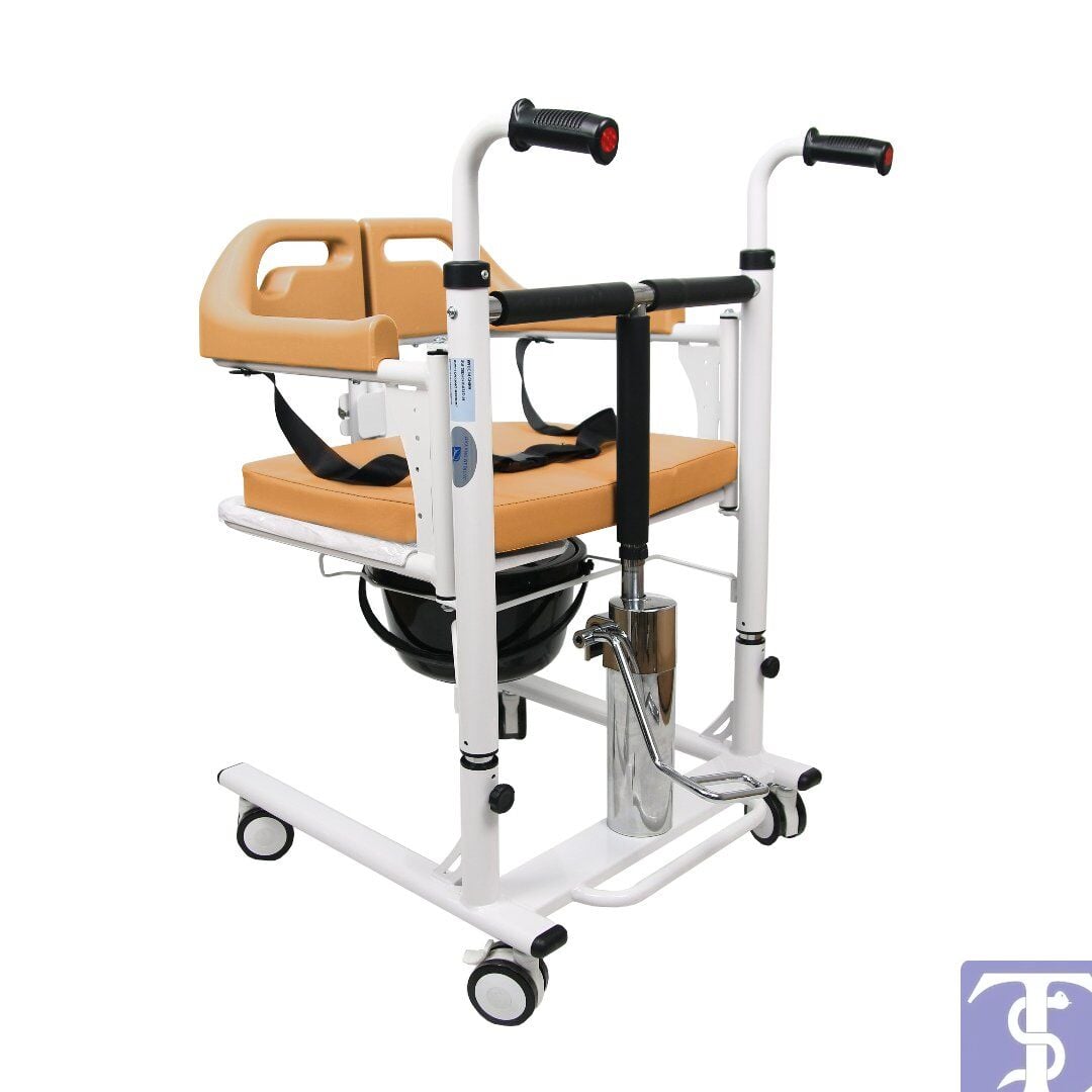 GOLFİ G560E Hidrolik Klozetli Transfer Sandalyesi