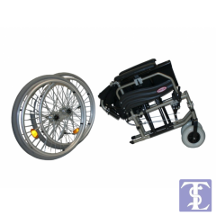 POYLİN P967 55 CM ALUMİNYUM TEKERLEKLİ SANDALYE